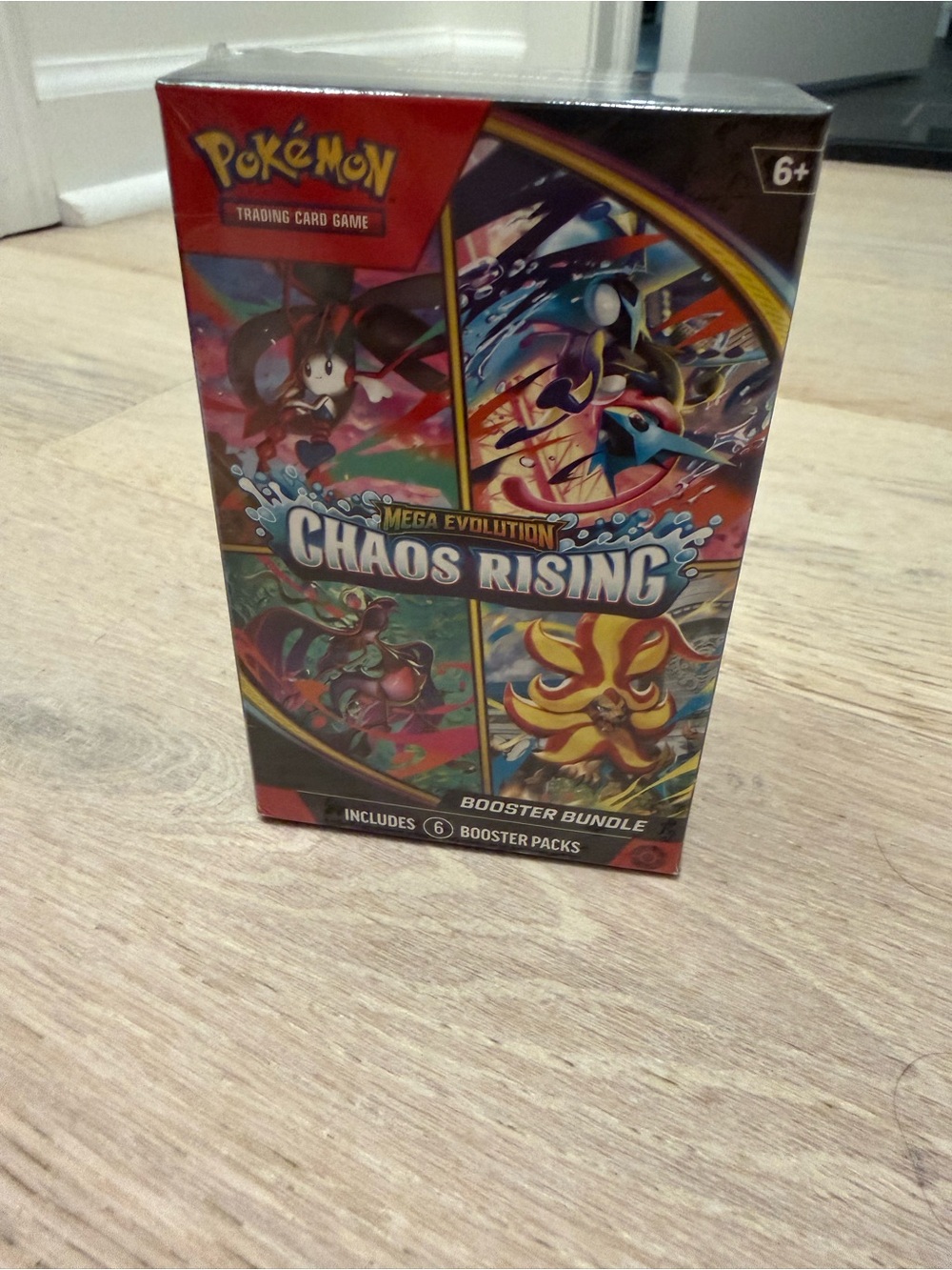 Pokémon Chaos Rising Mega Evolution Booster Bundle - New in Box 6 Booster Packs